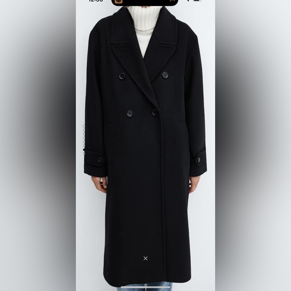 SOLD - Mango GAUGUIN Oversized Wool Coat - Picture 4 of 6